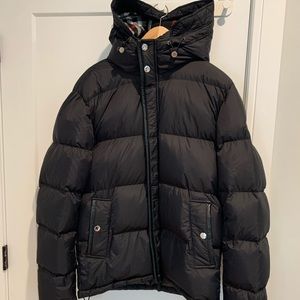 Burberry Hooded Puffer Down Jacket